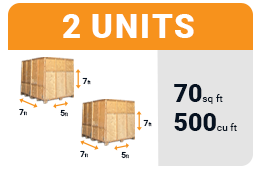 70 sq ft