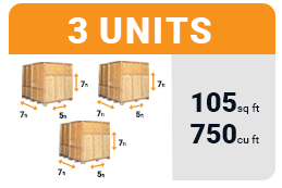 105 sq ft