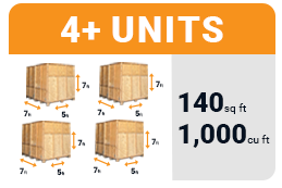 140 sq ft +